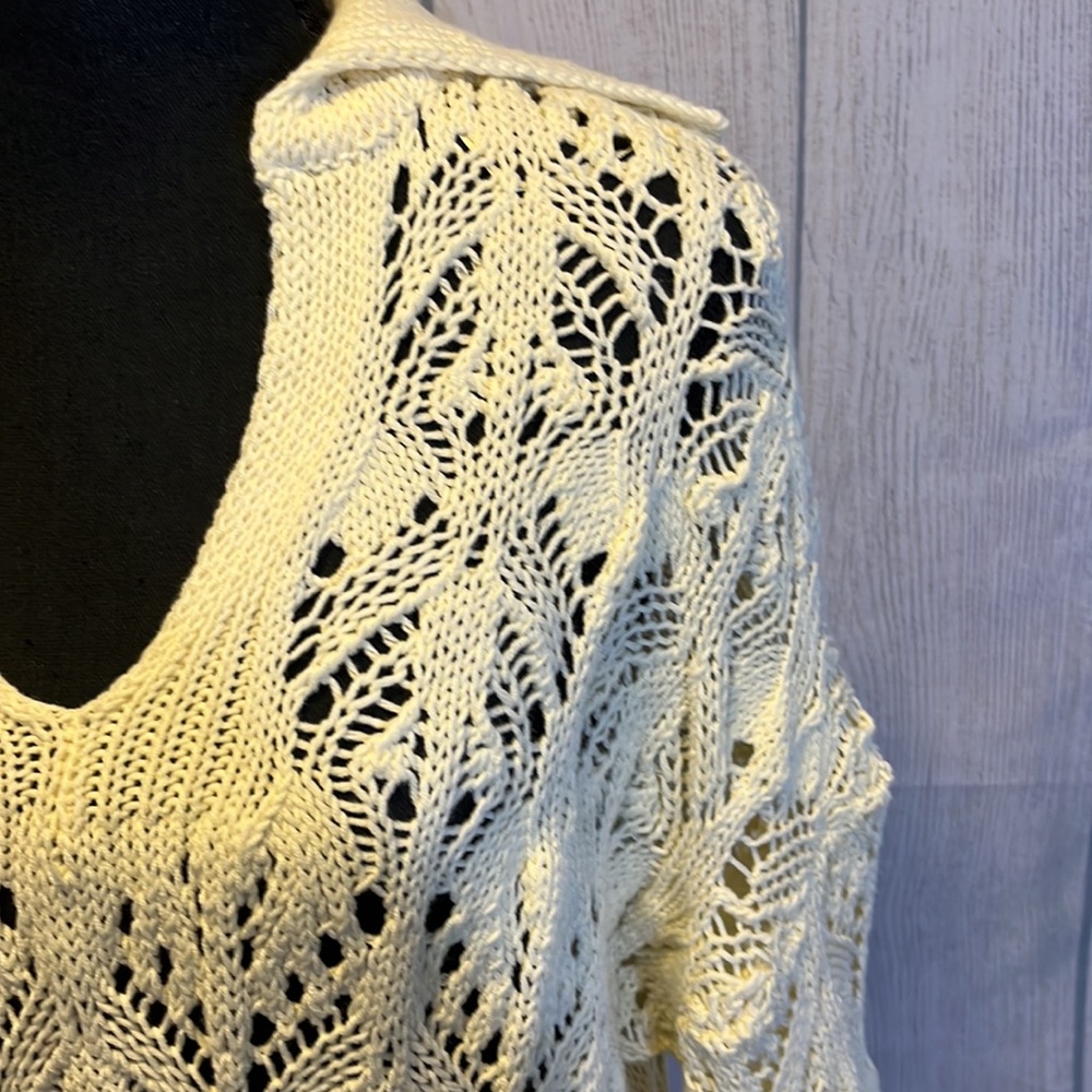 NEW Free People Elton Crochet Mini Dress Size XS - Picture 5 of 15